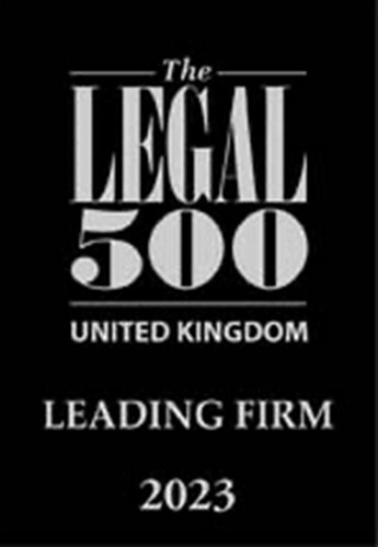 Legal 500 Leading Firm 2023